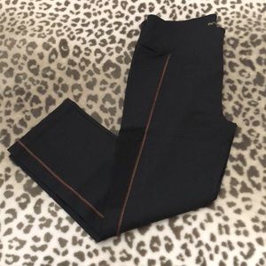 All Day Alba Emma Cropped Legging Resort Apparel in Midnight Black Size Small